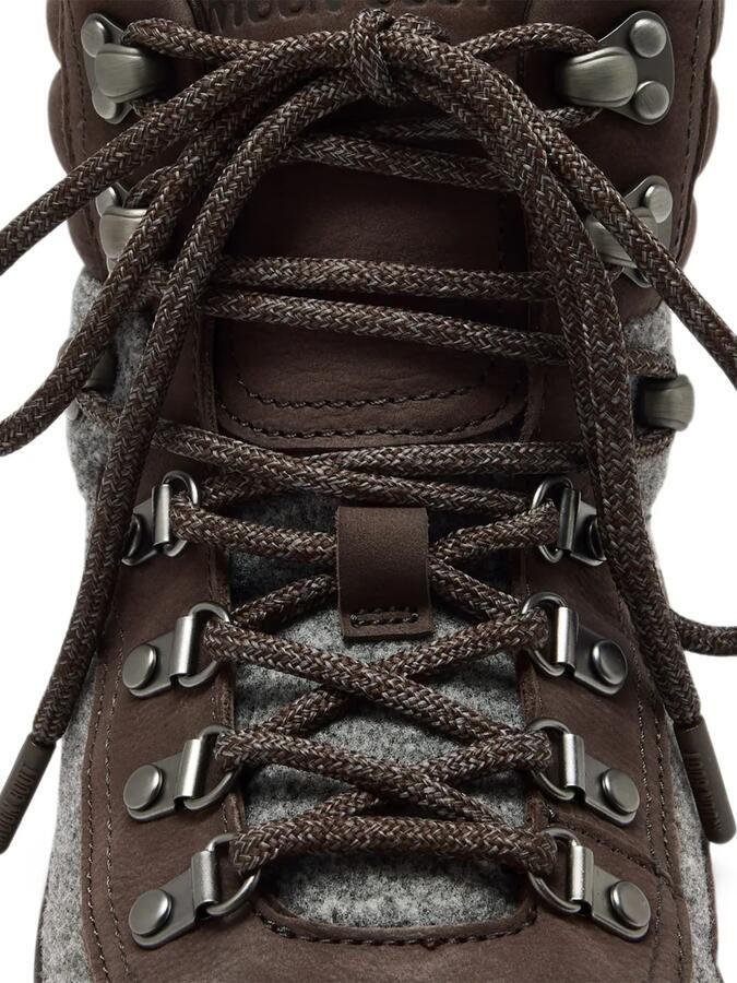 Moon Boot Combat boots brown felt Bruin - Foto 2
