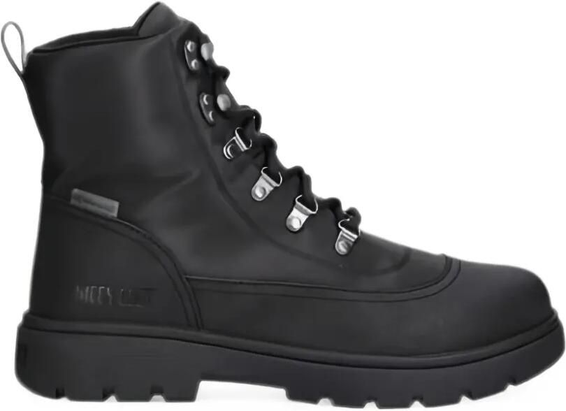 Moon Boot Combat boots van nylon Zwart