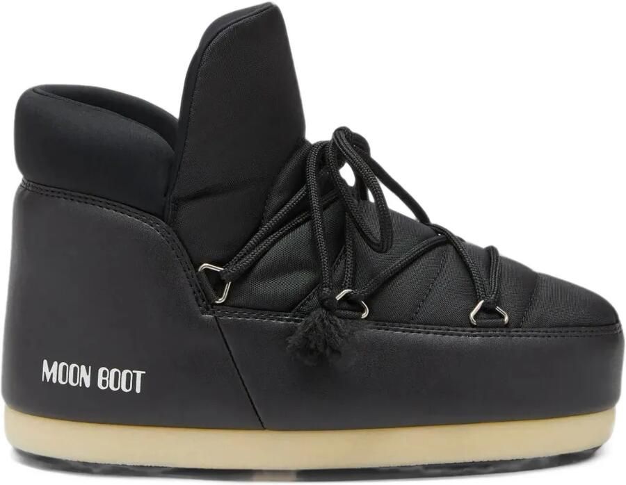Moon Boot Evx black nylon pumps Zwart