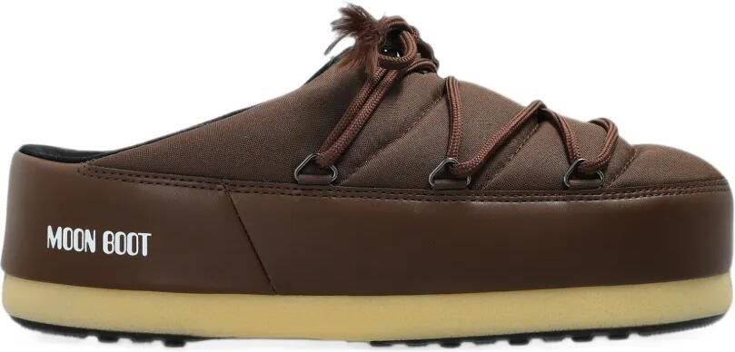 Moon Boot Evx bruine nylon muiltjes