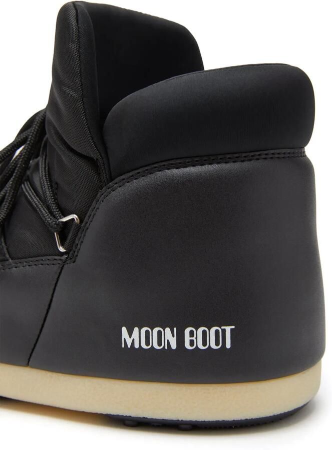 Moon Boot EVX enkellaarzen met veters en logo-print Zwart