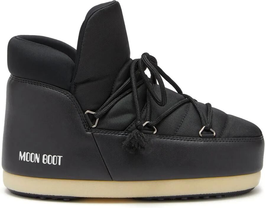 Moon Boot EVX enkellaarzen met veters en logo-print Zwart - Foto 2