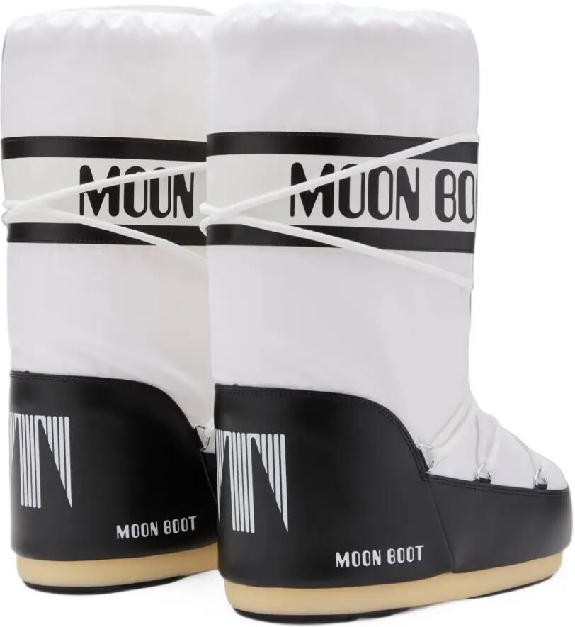 Moon Boot Icon Colourblock nylon boots Wit