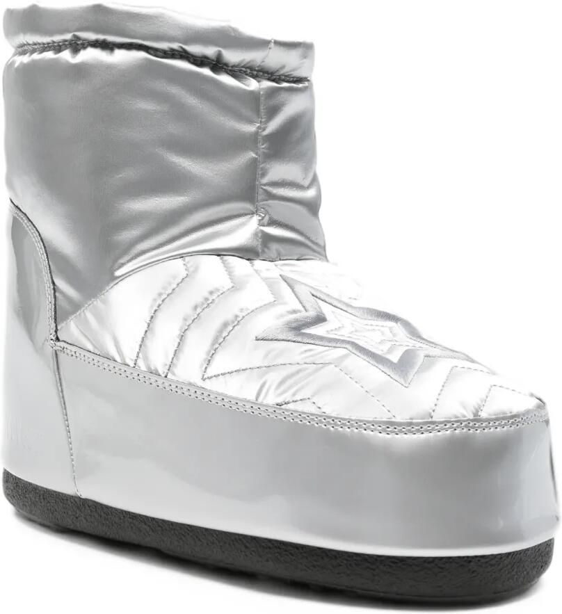 Moon Boot Icon enkellaarzen Zilver - Foto 3