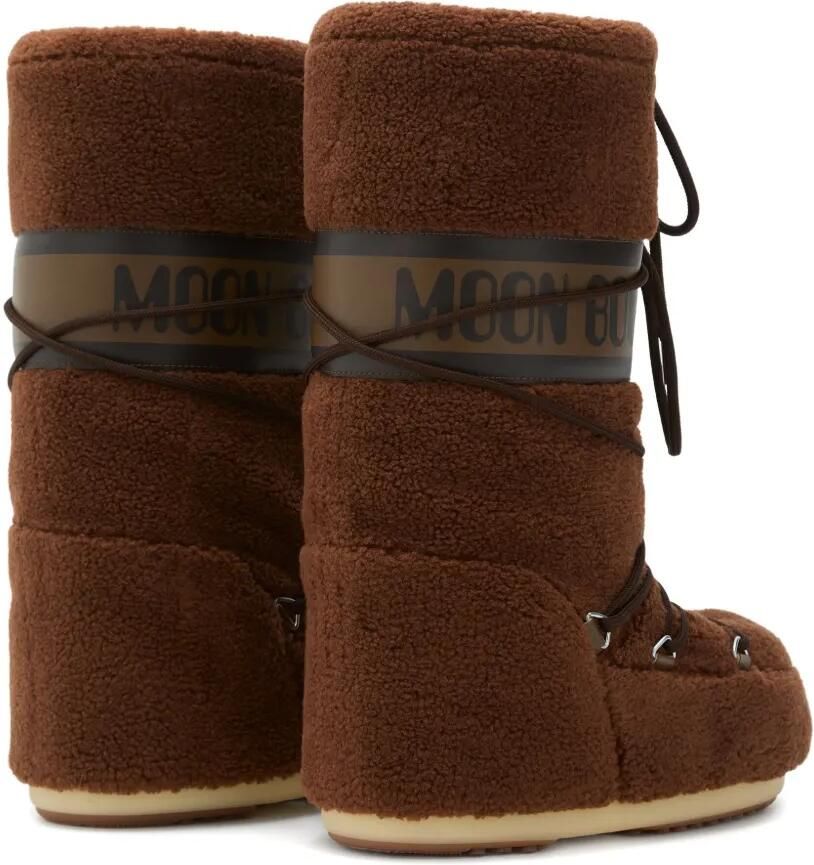 Moon Boot Icon fleece laarzen Bruin - Foto 3