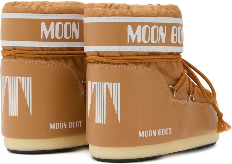 Moon Boot Icon gewatteerde laarzen met logoband Bruin - Foto 4