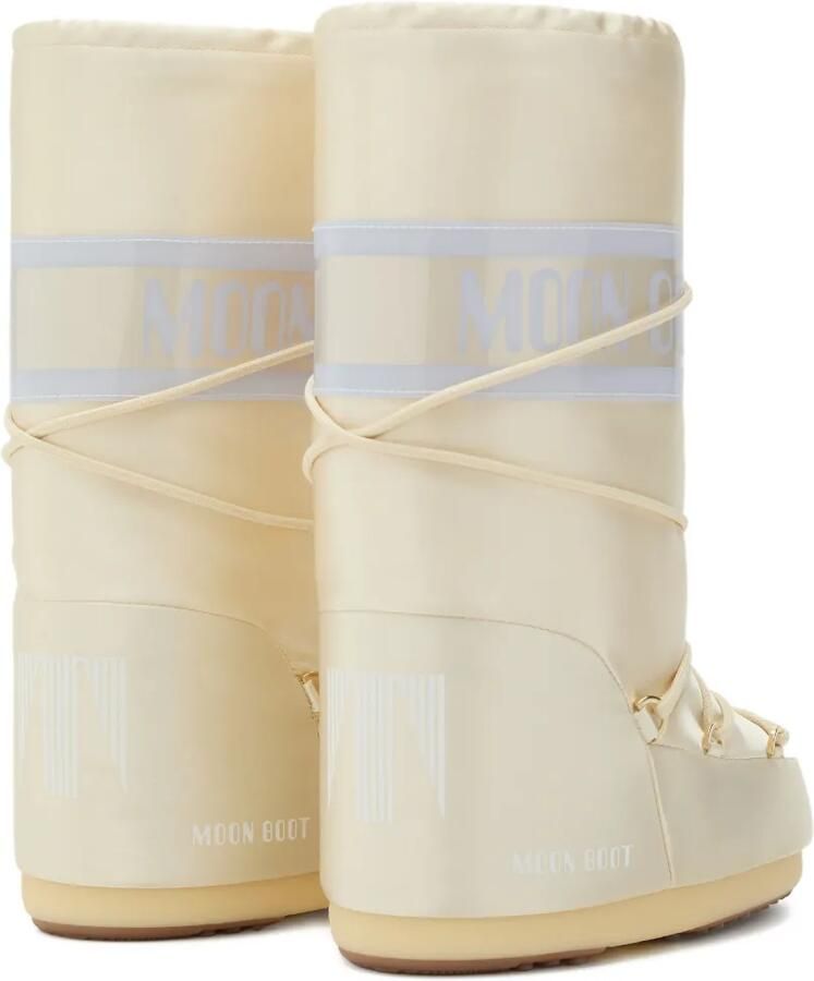 Moon Boot Icon ivoorkleurige laarzen Beige