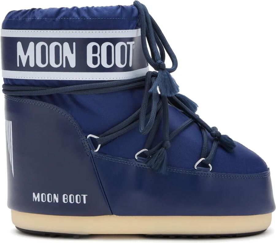 Moon Boot Icon laarzen met logoprint Blauw