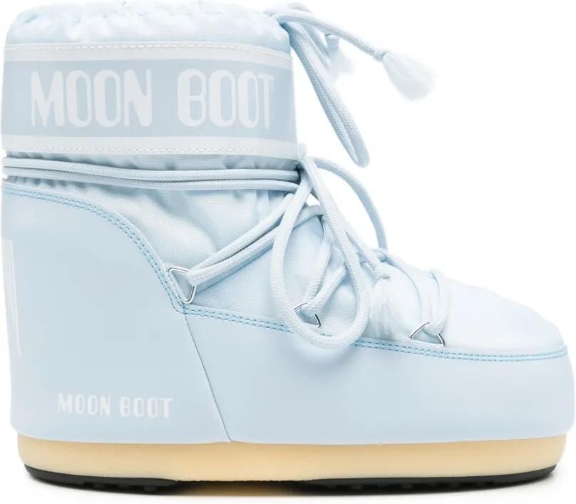 Moon Boot Icon laarzen met logoprint Blauw