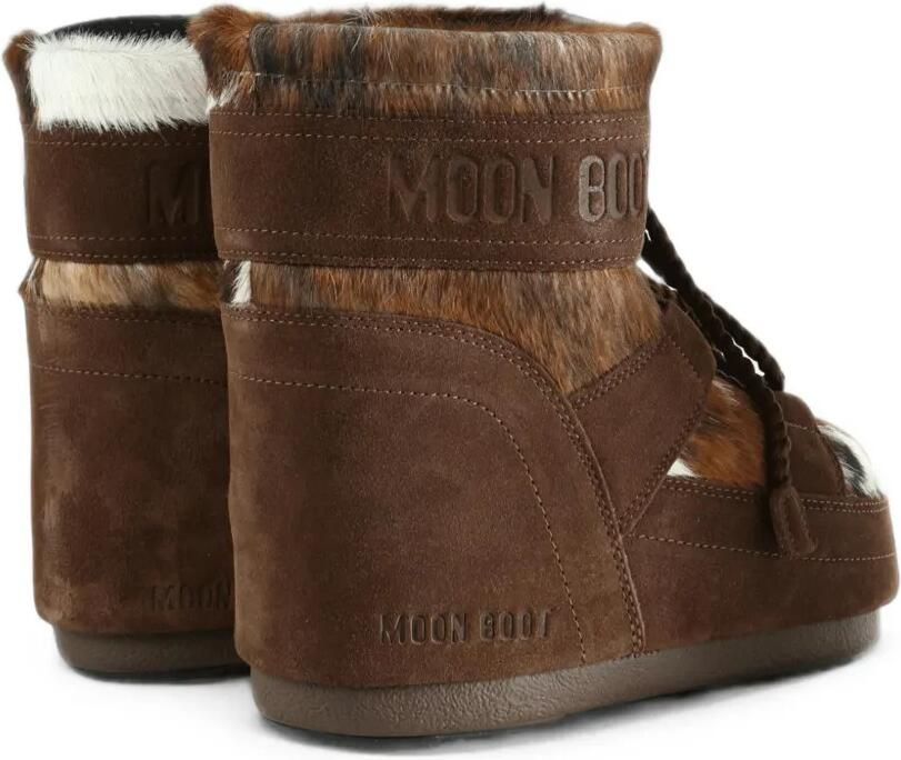 Moon Boot Icon Low archief 1985 laarzen met koeienhuid Bruin - Foto 2