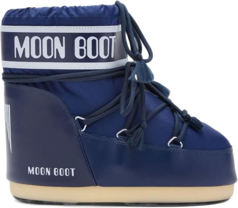 Moon Boot Icon Low blue nylon boots Blauw