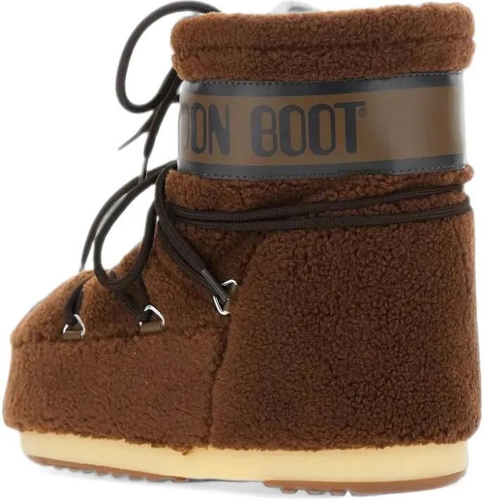 Moon Boot Icon Low brown fleece boots Bruin