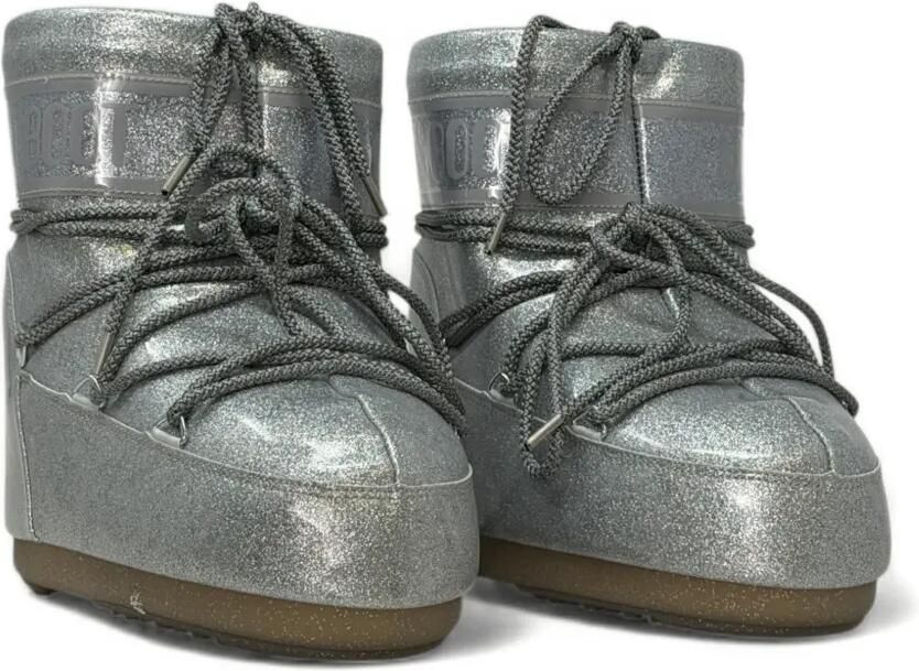 Moon Boot Icon Low laarzen met glitter Zilver - Foto 3