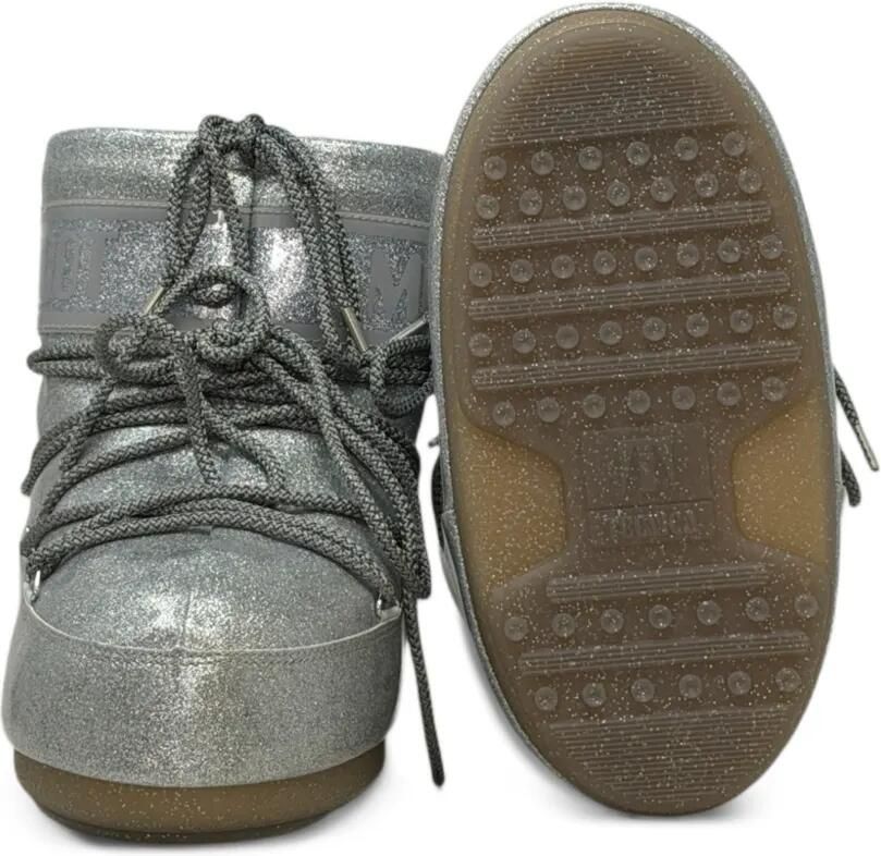 Moon Boot Icon Low laarzen met glitter Zilver - Foto 2