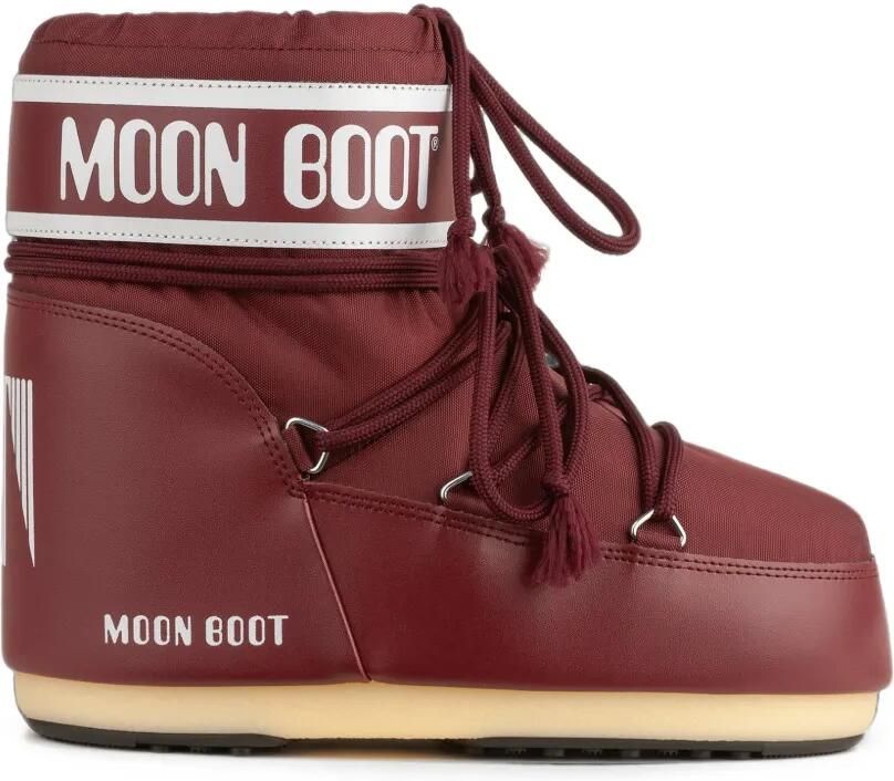 Moon Boot Icon Low laarzen Rood