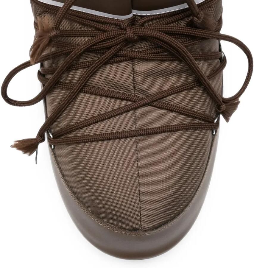 Moon Boot Icon Low nylon laarzen Bruin
