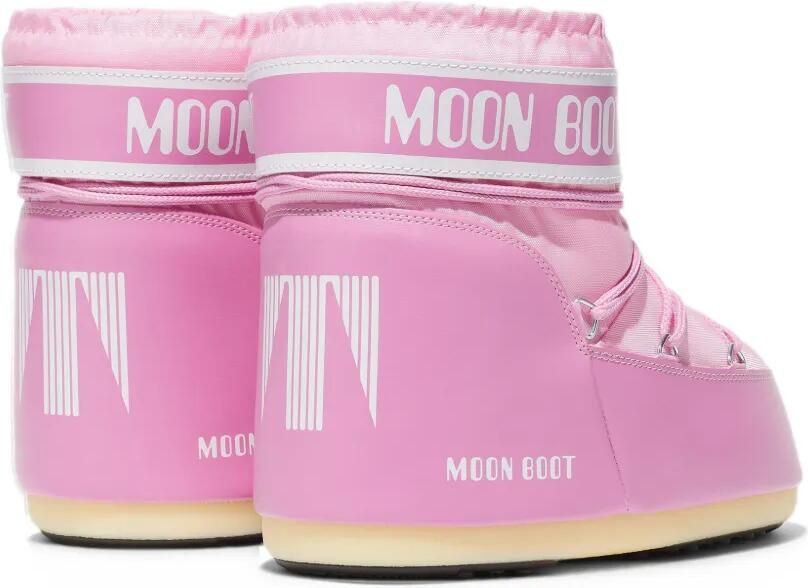 Moon Boot Icon Low pink nylon boots Roze - Foto 4