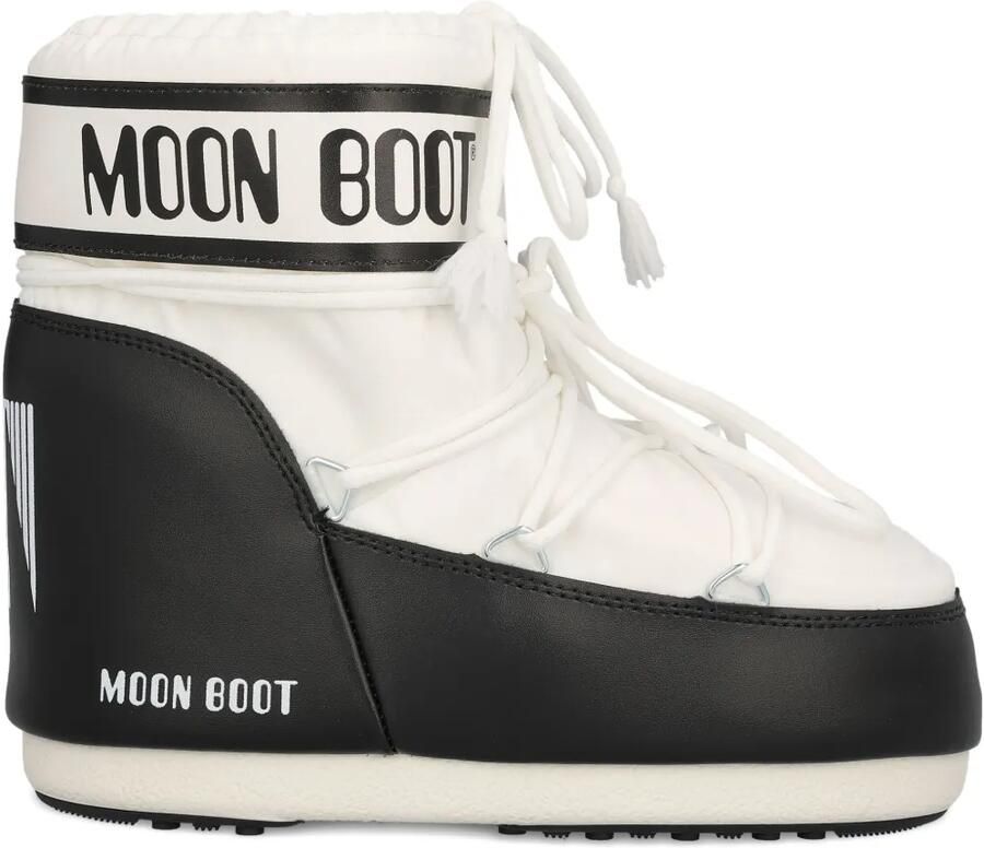 Moon Boot Icon Low tweekleurige laarzen Wit