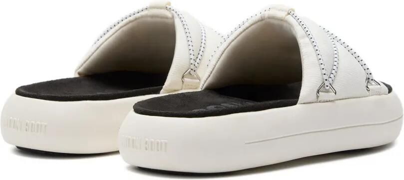 Moon Boot Icon slippers met plateauzool Wit - Foto 4