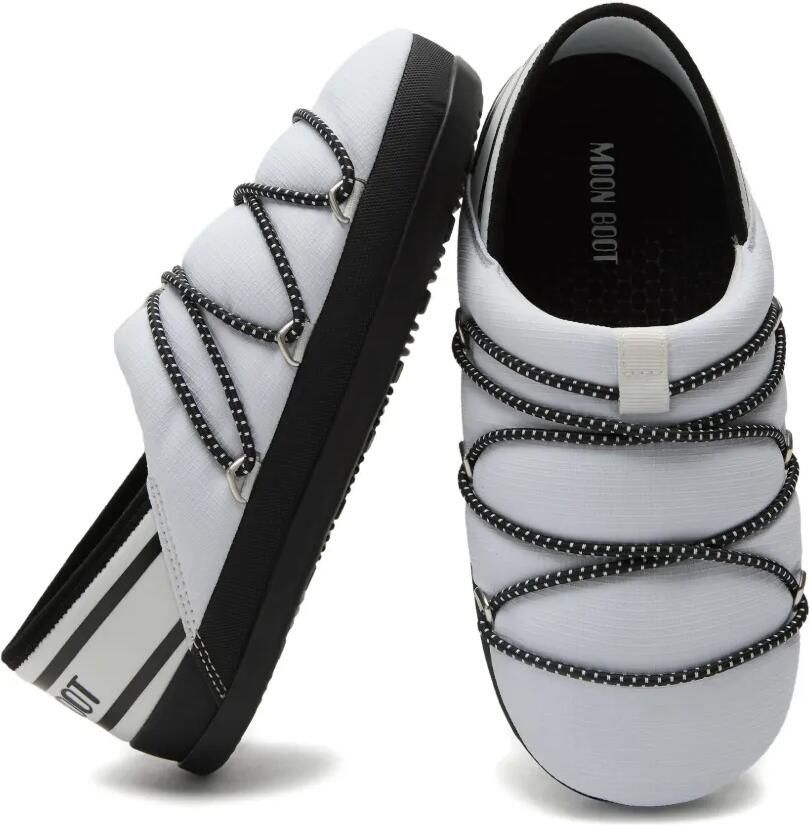 Moon Boot Icon slippers Wit - Foto 3