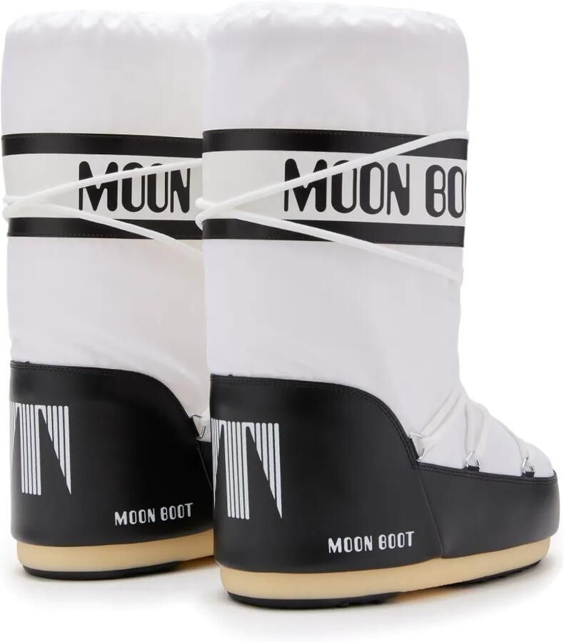 Moon Boot Icon snowboots met logoband Wit - Foto 2