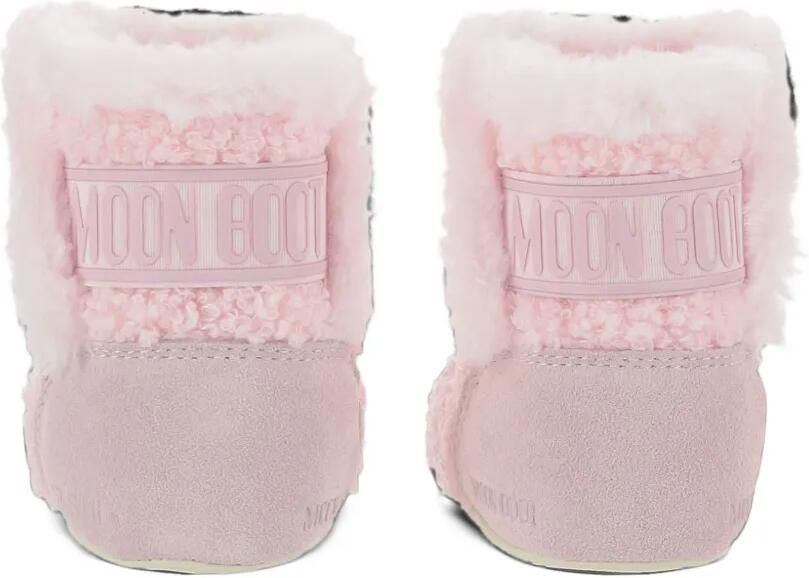 Moon Boot Kids Crib teddy ankle boots Roze - Foto 4
