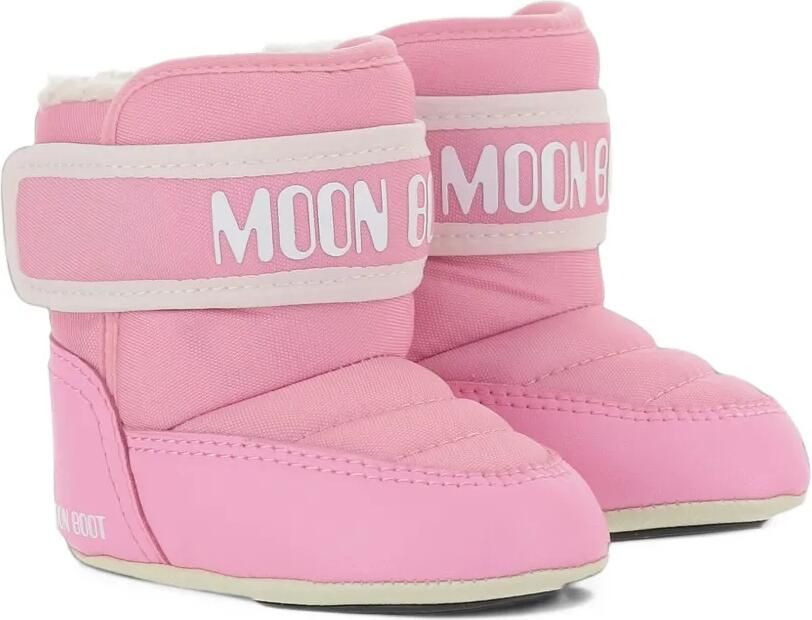 Moon Boot Kids Crib touch-strap boots Roze