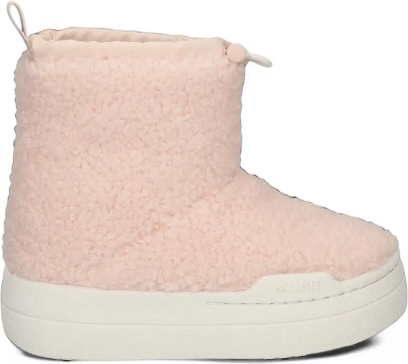 Moon Boot Kids faux-shearling boots Roze - Foto 4