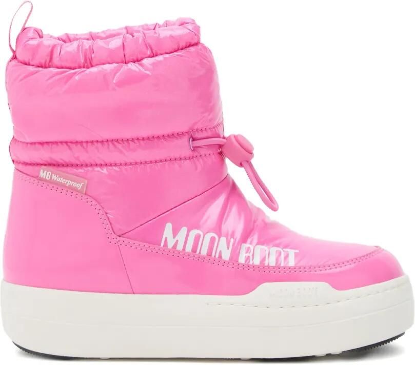 Moon Boot Kids Gewatteerde halfhoge snowboots Roze