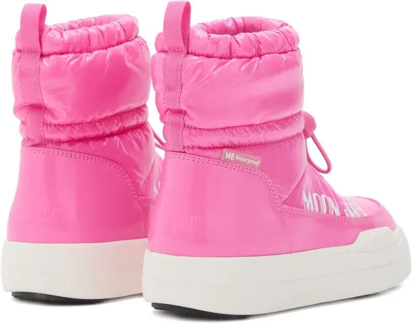 Moon Boot Kids Gewatteerde halfhoge snowboots Roze - Foto 3