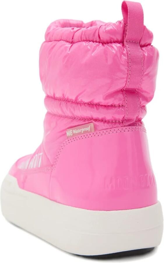 Moon Boot Kids Gewatteerde halfhoge snowboots Roze - Foto 4