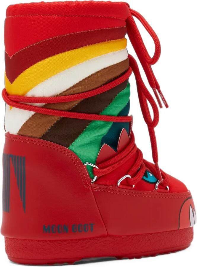 Moon Boot Kids Icon Dino boots Rood - Foto 3