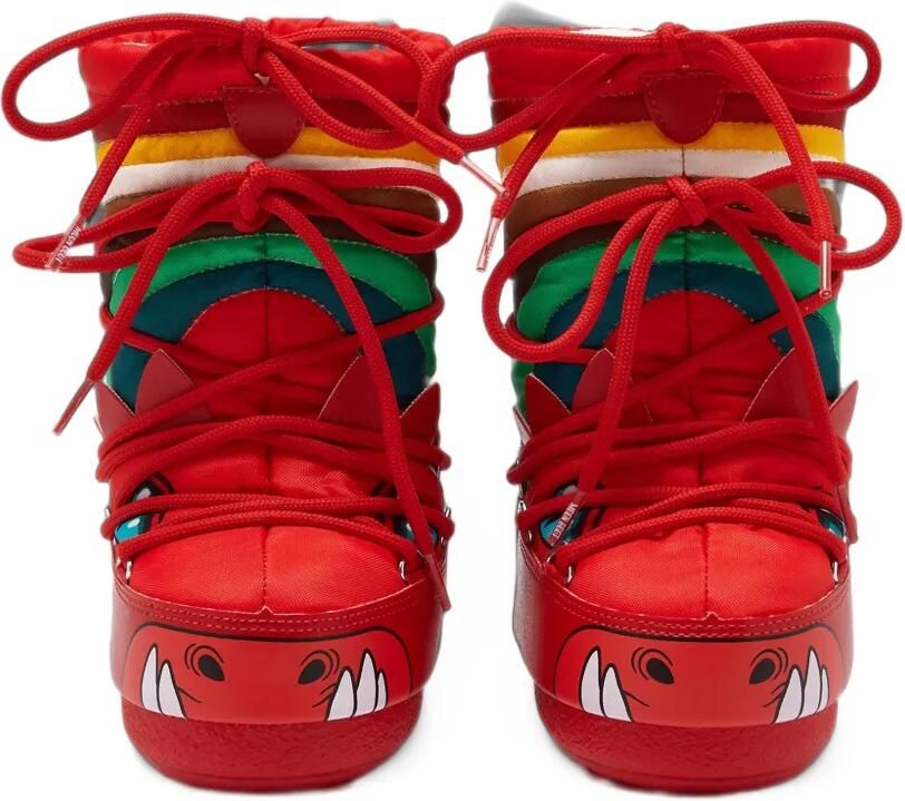 Moon Boot Kids Icon Dino boots Rood - Foto 4