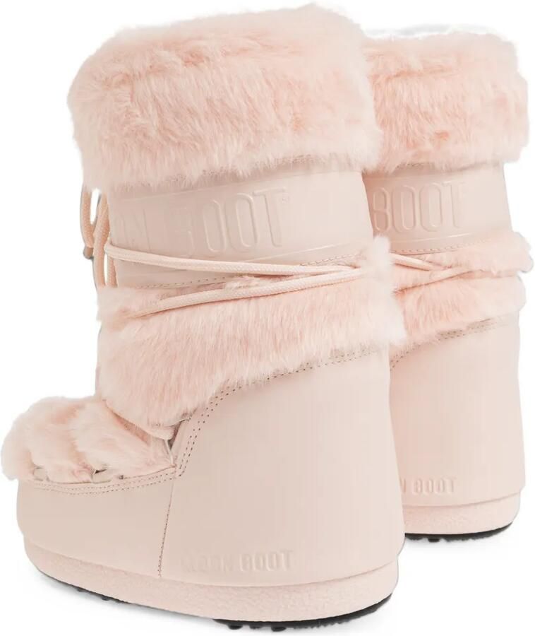 Moon Boot Kids Icon laarzen met imitatiebont Roze - Foto 2