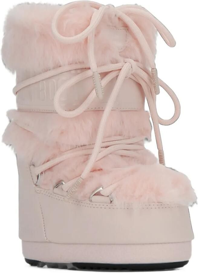 Moon Boot Kids Icon faux-fur snow boots Roze - Foto 2
