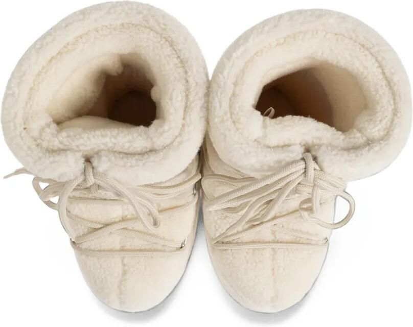 Moon Boot Kids Icon fleece snowboots Beige - Foto 4