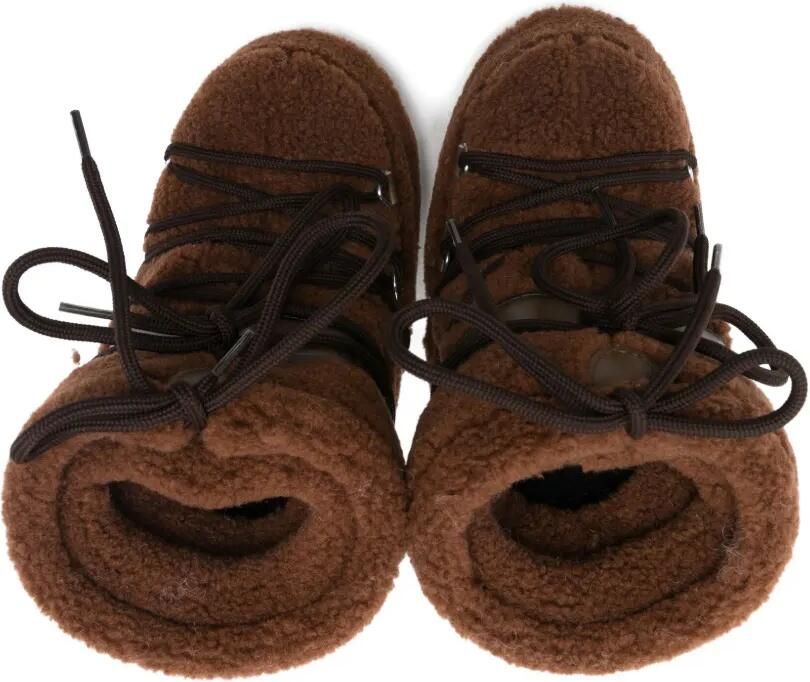 Moon Boot Kids Icon fleece snowboots Bruin - Foto 3