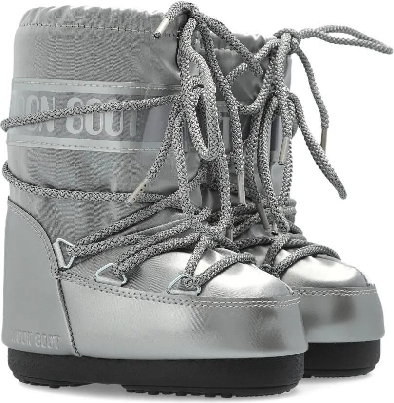 Moon Boot Kids Icon Glance laarzen met logoprint Grijs