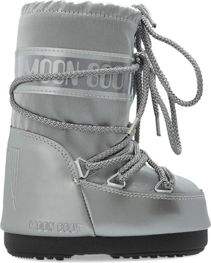 Moon Boot Kids Icon Glance laarzen met logoprint Grijs - Foto 2