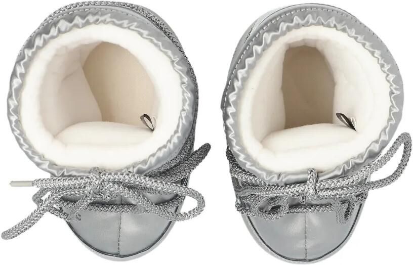 Moon Boot Kids Icon Glance laarzen met logoprint Grijs - Foto 4