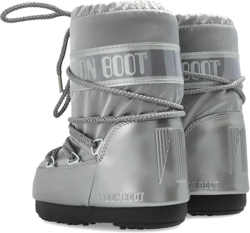 Moon Boot Kids Icon Glance laarzen met logoprint Grijs - Foto 3