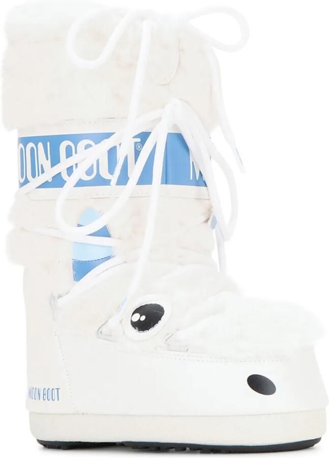 Moon Boot Kids Icon Little Yeti laarzen met platform Wit - Foto 2
