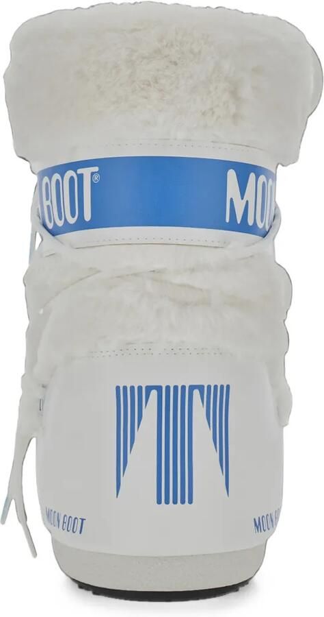 Moon Boot Kids Icon Little Yeti veterlaarzen van imitatiebont Wit - Foto 4