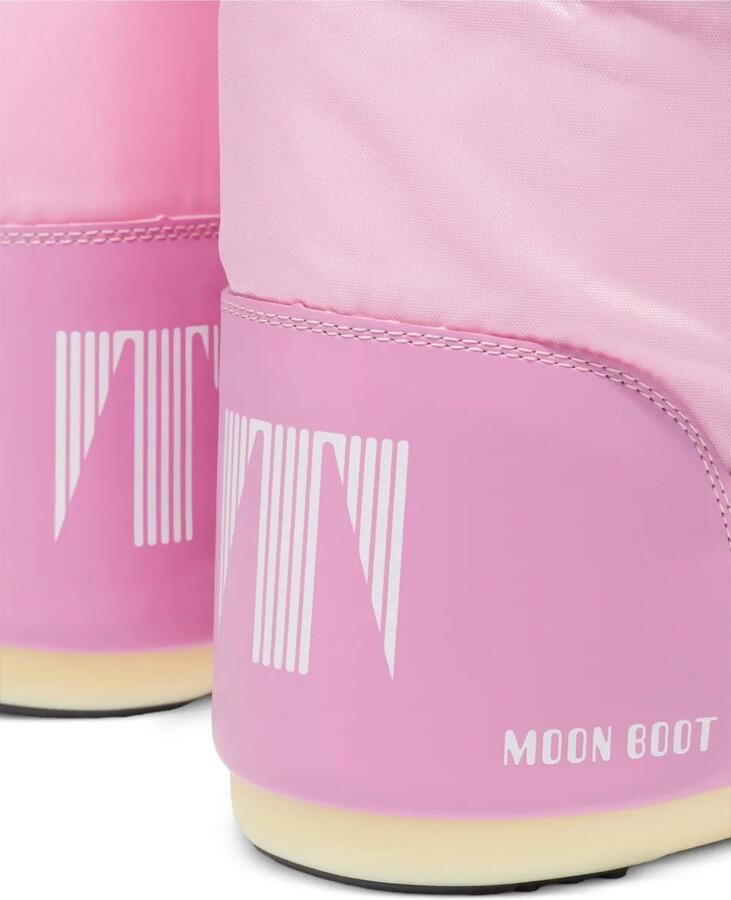 Moon Boot Kids Icon logo-print lace-up ski boots Roze - Foto 3