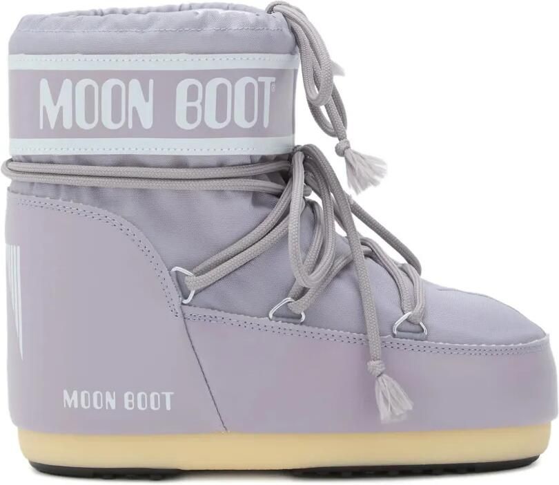 Moon Boot Kids Icon Low Lilac veterlaarzen met logoprint Paars