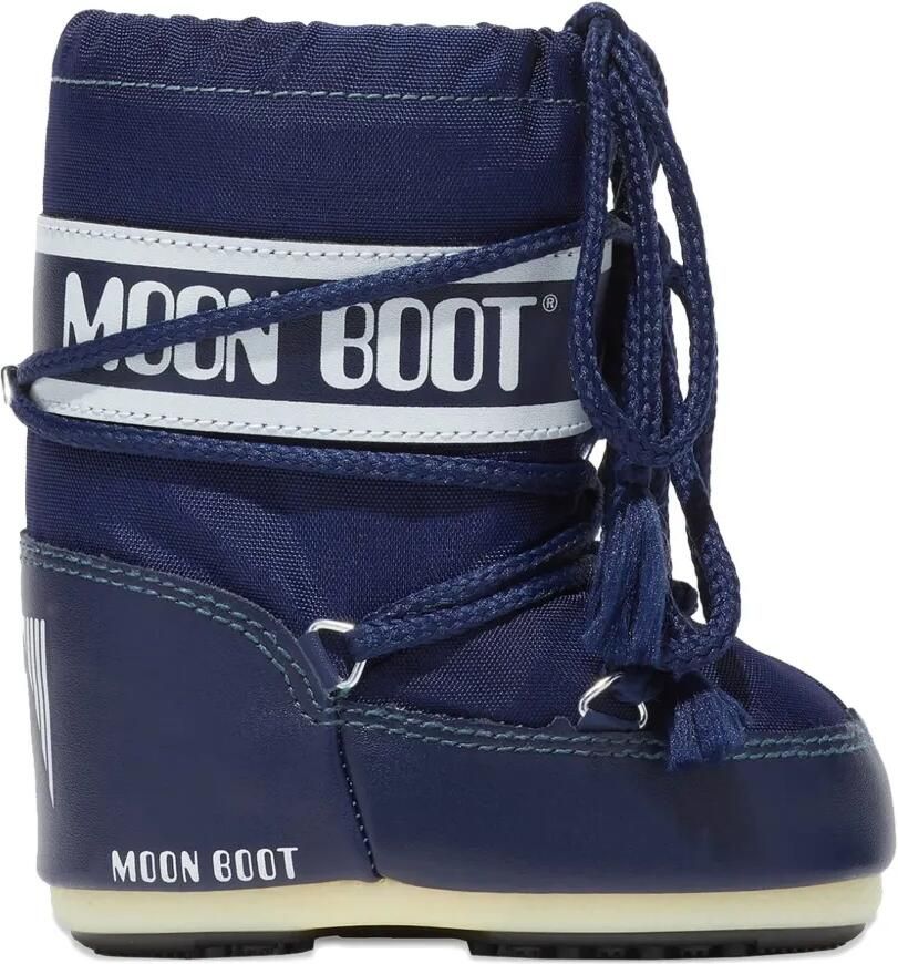 Moon Boot Kids Icon Mini laarzen met logoprint Blauw
