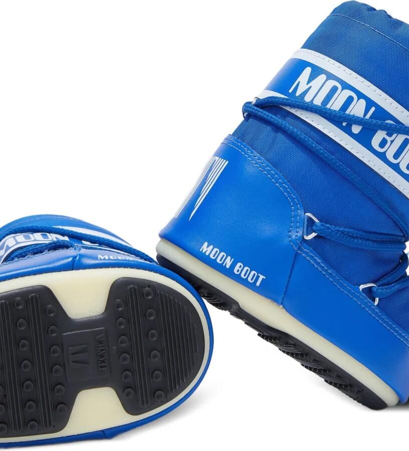 Moon Boot Kids Icon veterlaarzen met logo-print Blauw - Foto 2