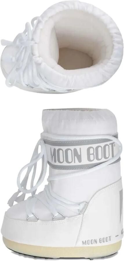 Moon Boot Kids Icon veterlaarzen met logoband Wit - Foto 4