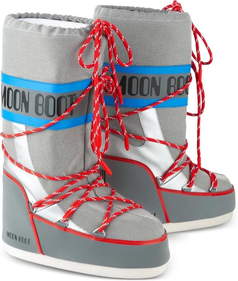 Moon Boot Kids Iron Space Racing snowboots Grijs - Foto 2
