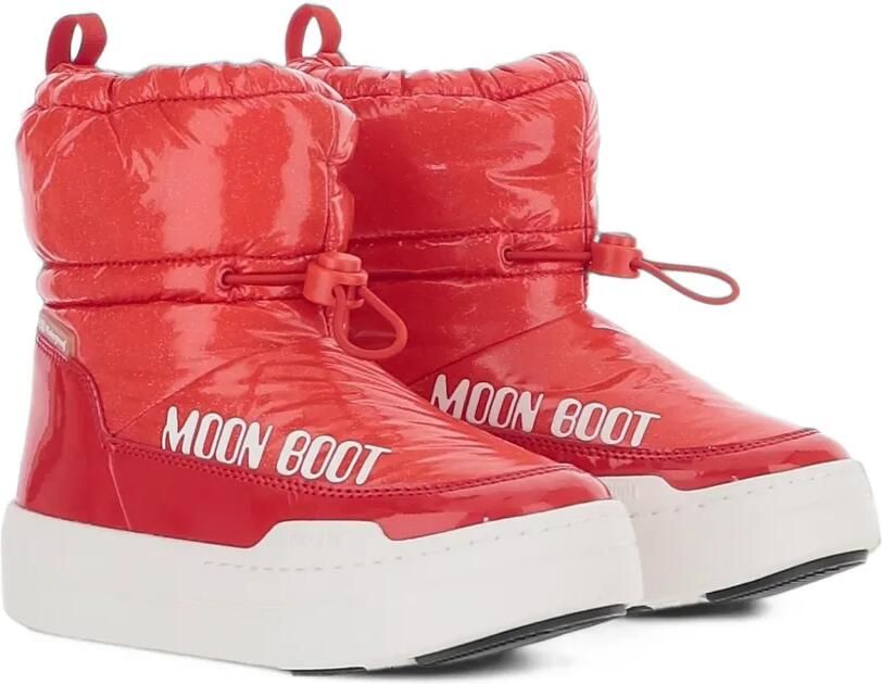 Moon Boot Kids Junior Park Tube ankle boots Rood